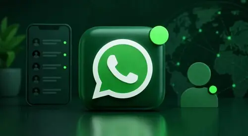 «واتساب» يضيف «نقطة خضراء» لمعرفة المتصلين بالإنتر...
