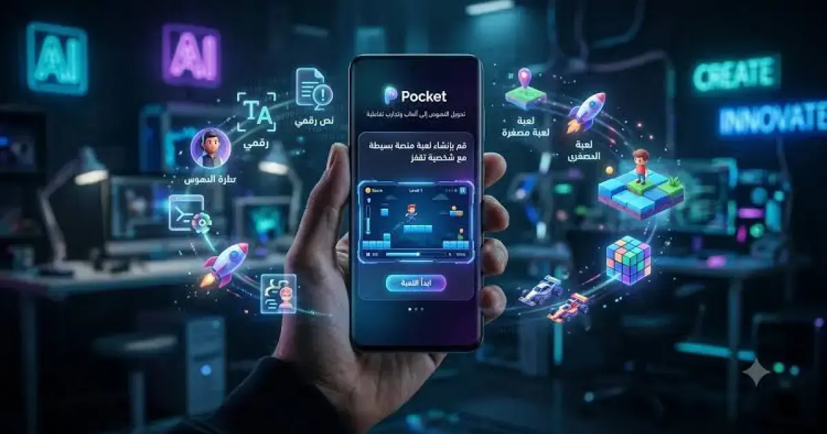 تطبيق Pocket الجديد من ميتا.. اصنع ألعابك بالذكاء...