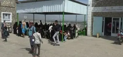 تدشين مخيم طبي في مستشفى الراهدة بتعز