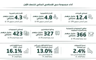 دبي الإسلامي يحقق نتائج مالية قوية في النصف الأول...