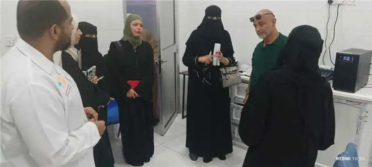 مدير عام مستشفى الأمراض النفسية يلتقي مديرة الصحة...