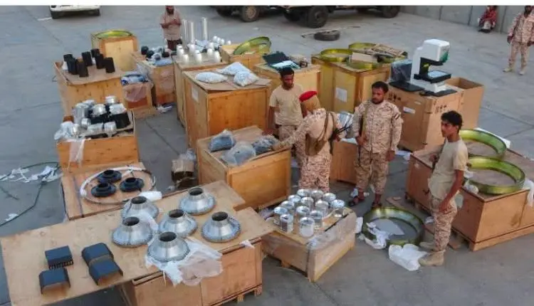 العمالقة تكشف تفاصيل شحنة نوعية لتصنيع الأسلحة كان...