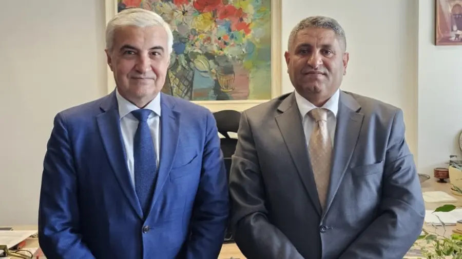 السفير شمر يستعرض مع مسؤول بلغاري التطورات السياسي...
