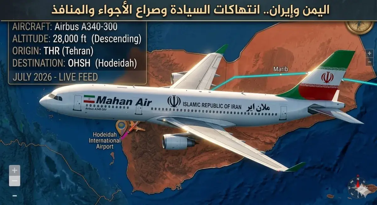 اليمن وإيران: انتهاكات السيادة وصراع لأجواء والمنا...