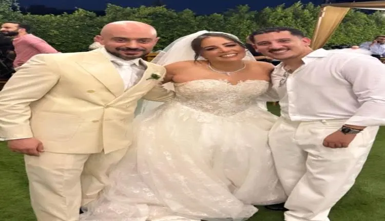 الصور الأولى من حفل زفاف الفنانة والإعلامية المصري...