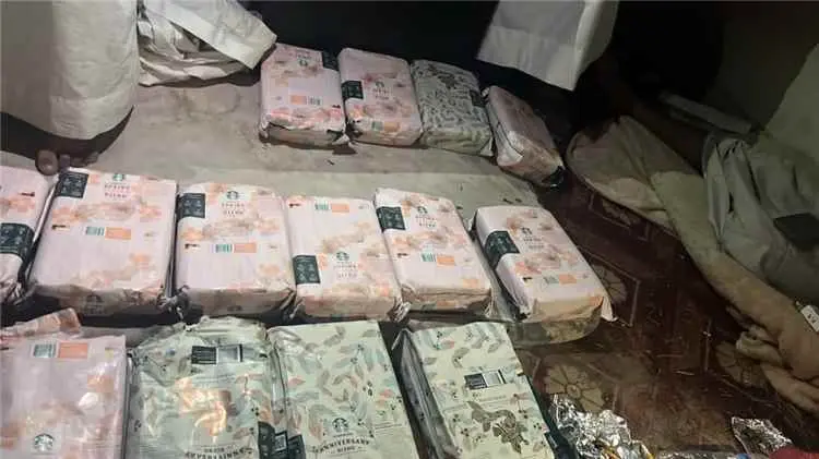 قوات درع الوطن في المهرة تضبط نحو 25 كيلوغرامًا من...
