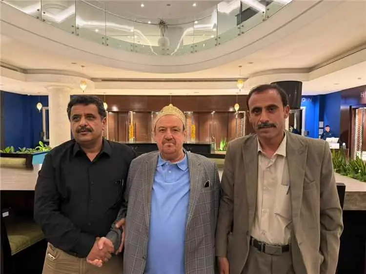 البركاني يلتقي وكيل محافظة الجوف مسيح والشيخ زايد...