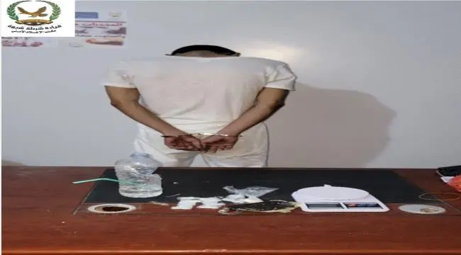 مكافحة المخدرات بشبوة تضبط أحد أخطر المروجين في مد...