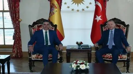 أردوغان لسانشيز: موقف إسبانيا الإنساني من فلسطين و...