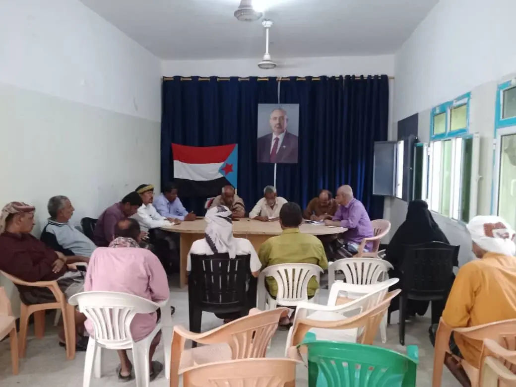 تنفيذية انتقالي دار سعد تستعرض برامج الفعاليات الت...