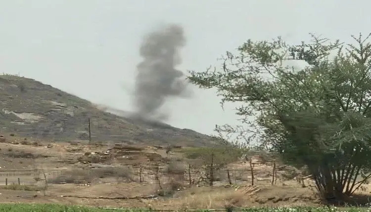 قصف جوي يستهدف مواقع الحوثيين بمحافظة مأرب والجوف