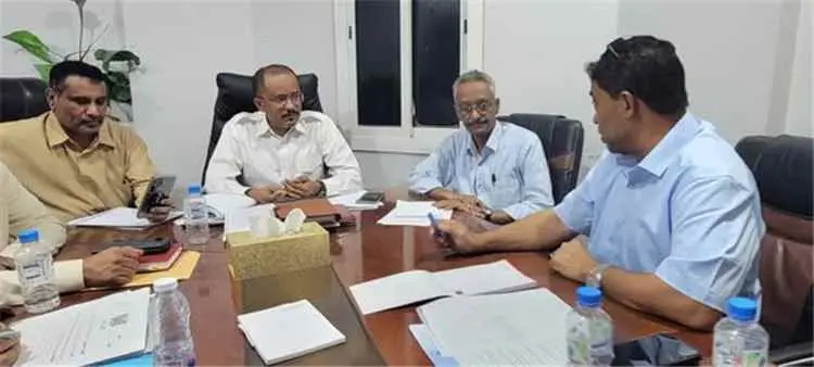 المدير العام للمؤسسة المحلية للمياه والصرف الصحي ي...