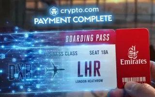 طيران الإمارات و Crypto.com تتيحان للعملاء خياراً...