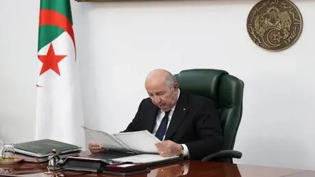 الرئيس الجزائري يوجه رسالة خاصة بشأن المنتخب الوطني لكرة القدم