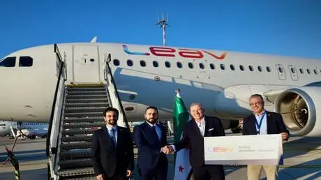 بعد غياب 14 عاما.. أولى رحلات LEAV Aviation الألما...