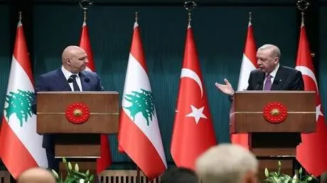 أردوغان: مستمرون في دعمنا للجيش اللبناني ومستعدون...