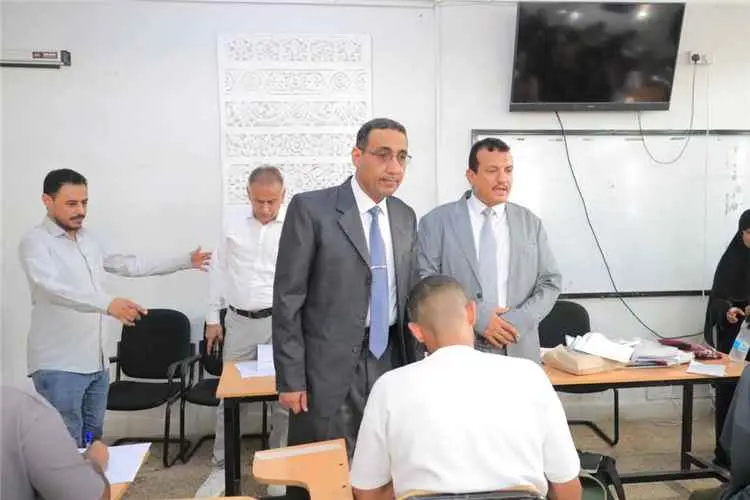 تدشين الاختبارات الوزارية للتعليم الفني والمهني للعام الدراسي 2025 / 2026 في المحافظات المحررة