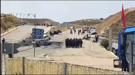 تعزيزات من قوات الأمن المغربية تنشر على حدود سبتة...