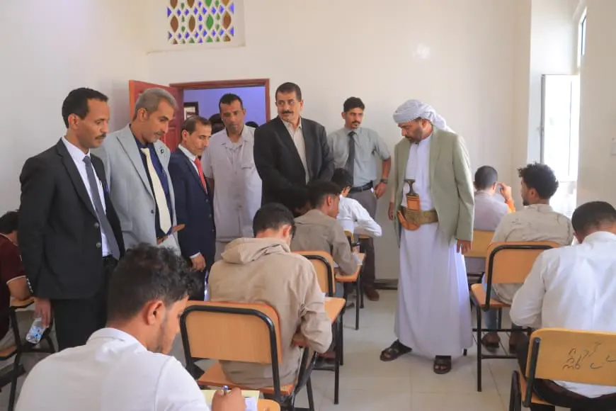 تدشين الاختبارات الوزارية لطلاب التعليم التقني وال...