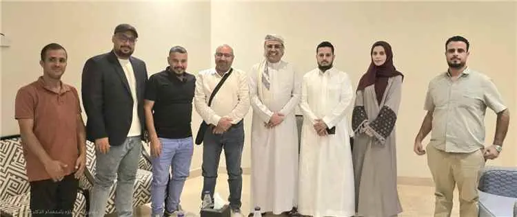 الميسري يستقبل عدد من الإعلاميين الجنوبيين