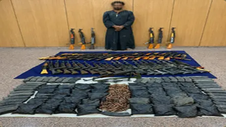 الشرطة المصرية تضبط ترسانة أسلحة في سوهاج