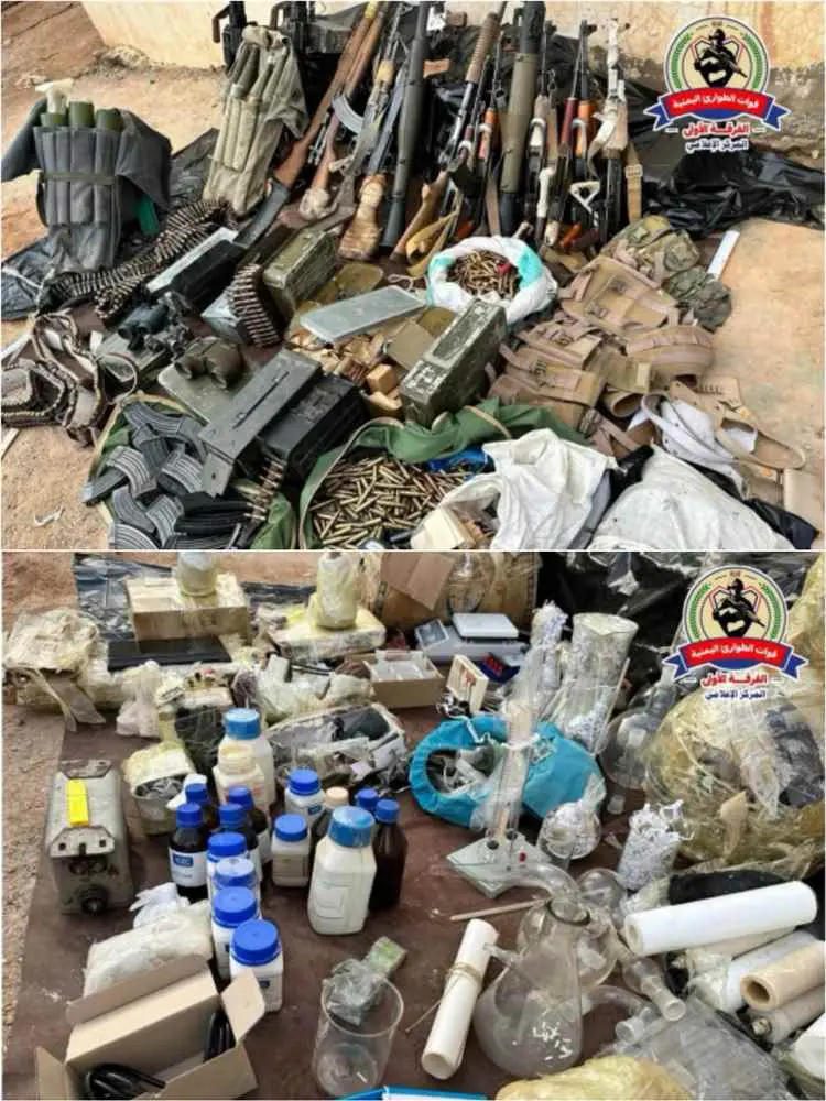 عملية أمنية نوعية في العبر تنتهي بضبط معمل متفجرات...