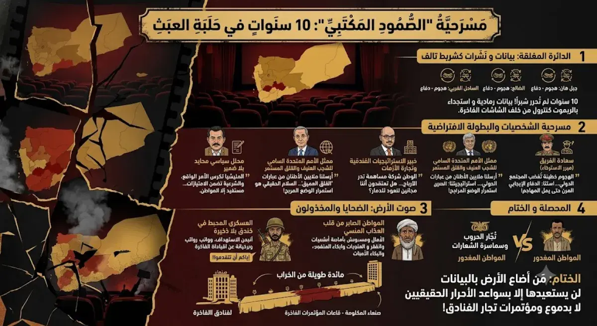 كروش الفنادق وعمائم الكهوف .. عقدٌ كامل من تمثيلية...