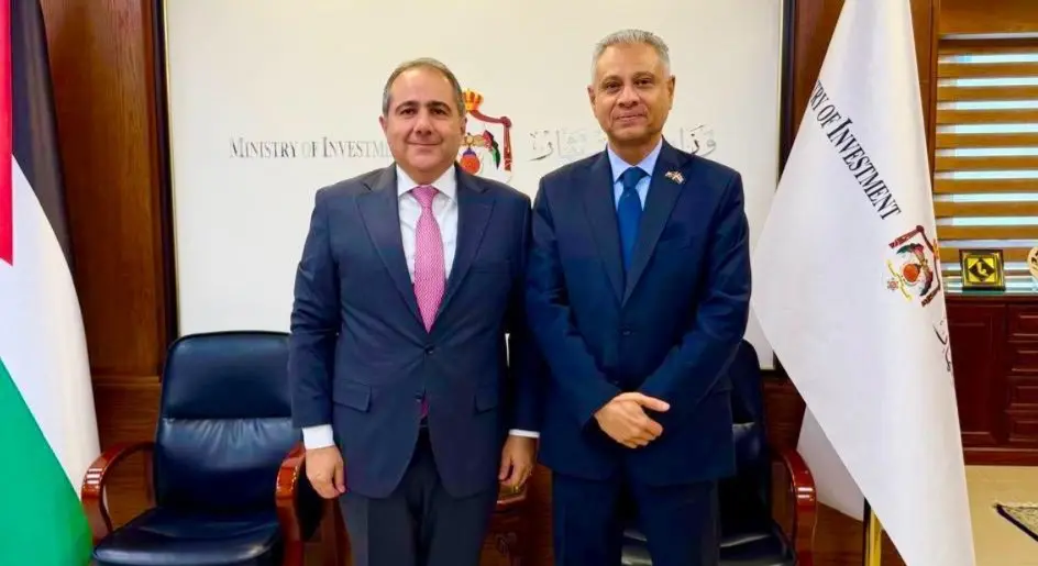 السفير فقيرة يلتقي وزير الاستثمار الأردني