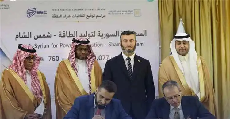 توقيع 3 اتفاقيات نوعية بين السعودية وسوريا وإعلان...