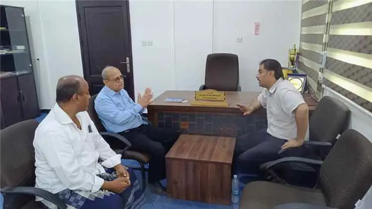 مدير عام تبن يبحث مع منظمة الإغاثة الدولية تنفيذ د...