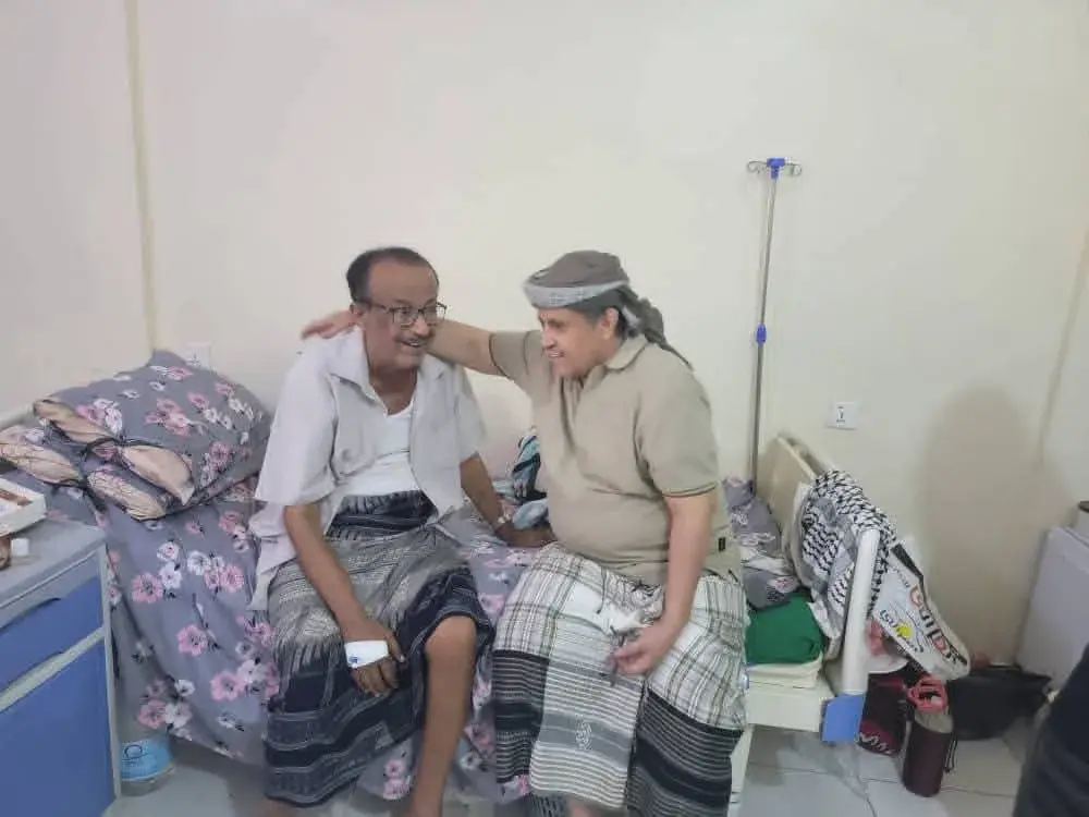 الحالمي يطمئن على صحة المناضل اللواء ناصر النوبة و...
