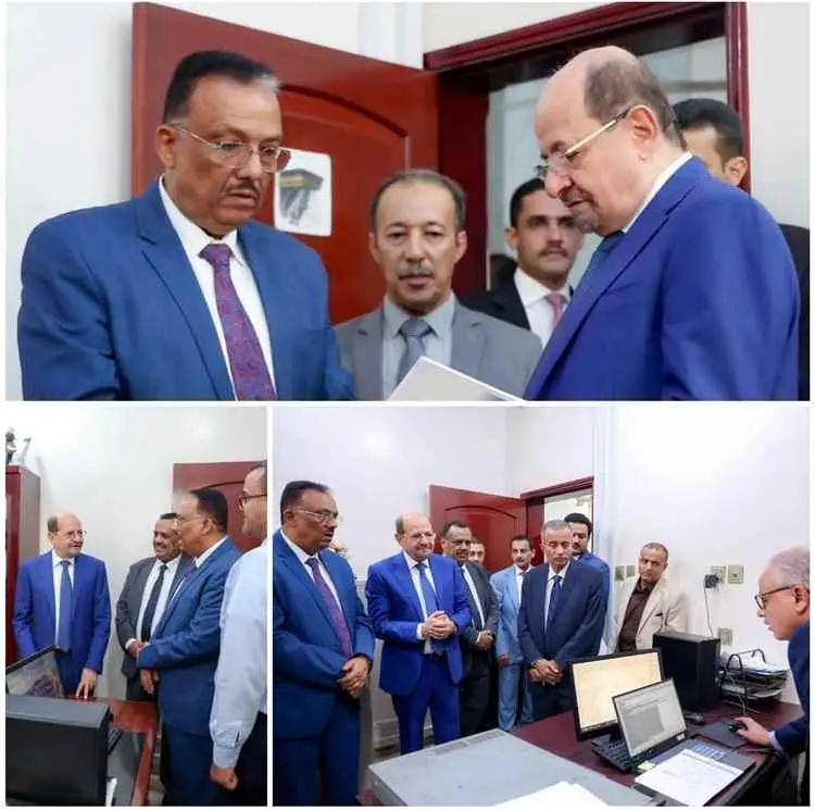 رئيس الوزراء يتفقد مصلحة الجمارك بعدن ويؤكد أهمية...