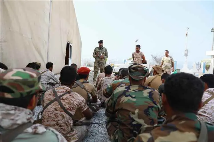 تدريب لواء النخبة الحضرمي ينفذ برنامجًا ميدانيًا ل...