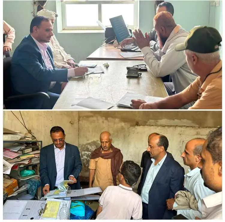 بتوجيهات محافظ الضالع.. الوكيل الحسني ينفذ نزولًا...