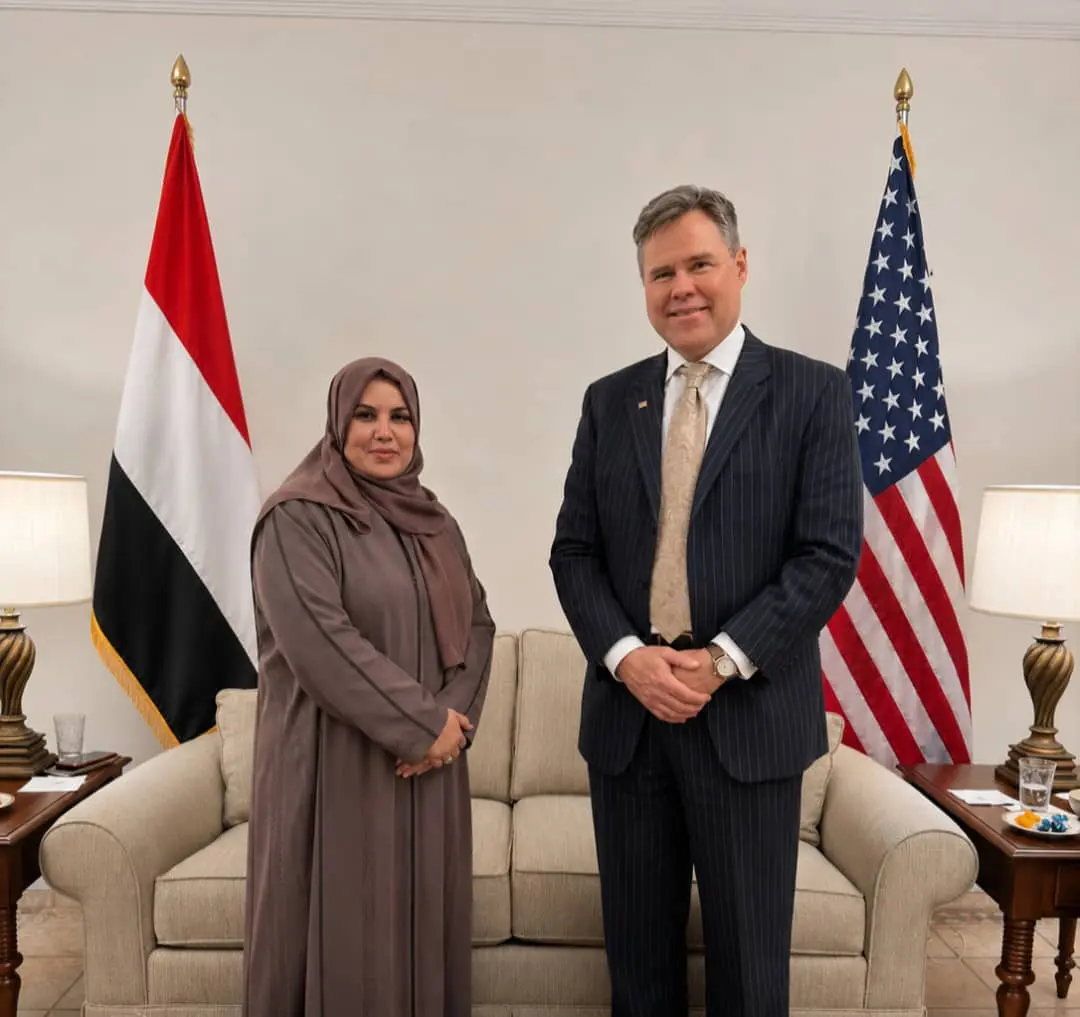 وزيرة الدولة تبحث مع القائم بأعمال السفارة الأمريك...