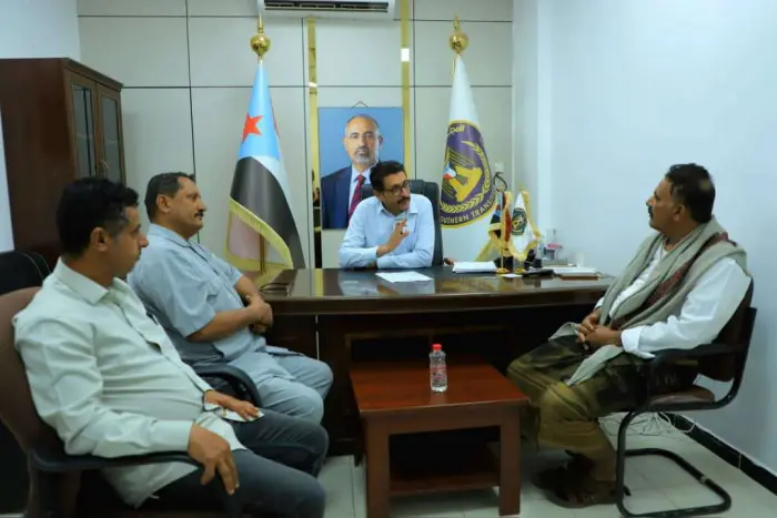 انتقالي شبوة يستعرض مع الأمانة العامة خططه التنظيم...