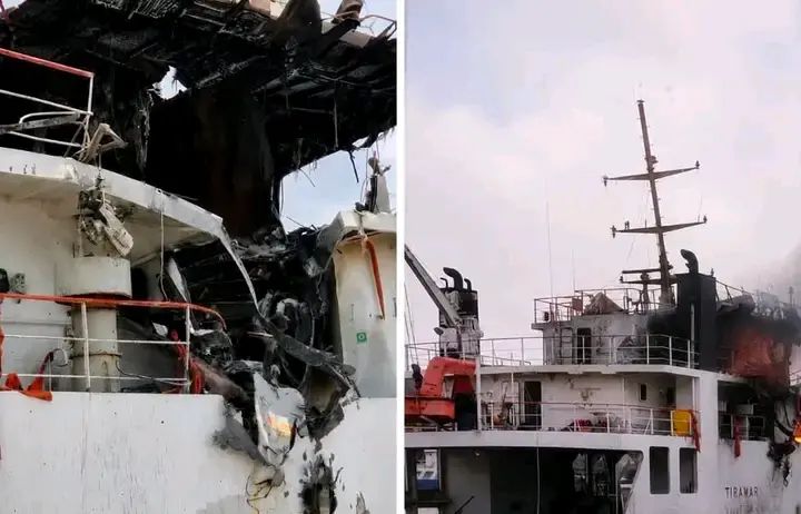 وزارة النقل تكشف تفاصيل جديدة عن استهداف الحوثيين...