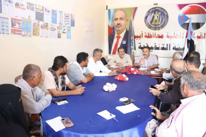انتقالي أبين يعلن تأييده للعصيان المدني ويثمن دور نقابات الجنوب