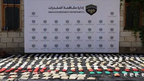 سوريا.. إحباط محاولة تهريب شحنة كبيرة من المخدرات...
