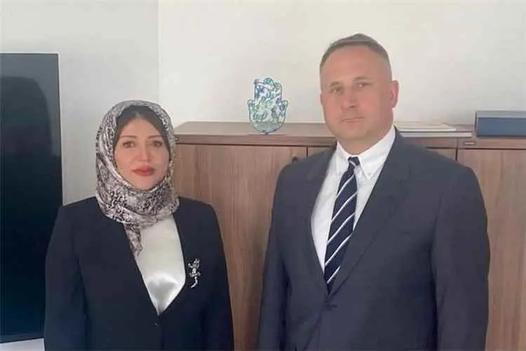 السفيرة مجلي تبحث مع مسؤول بولندي مستجدات الأوضاع...