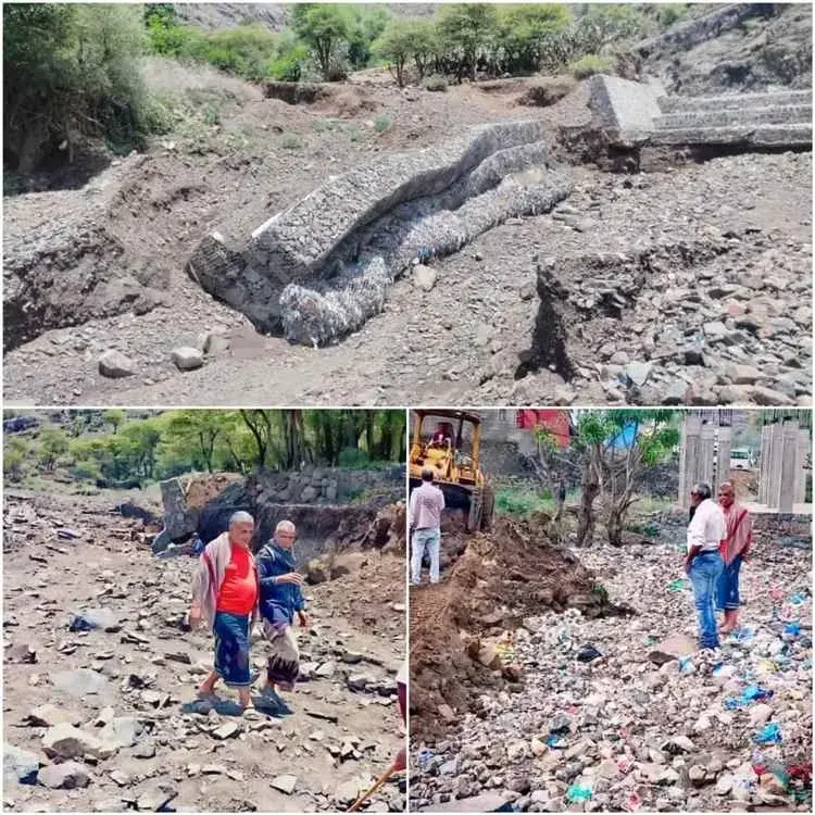 سيول جارفة تُخلف أضرارًا كارثية في المواسط ومدير ا...