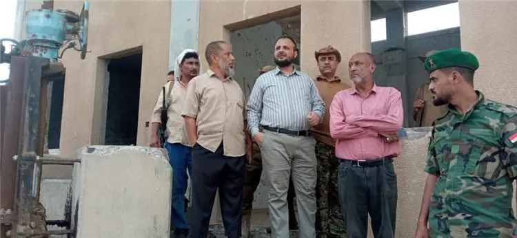 اليزيدي يتفقد أحواض معالجة مياه الصرف الصحي في كاب...