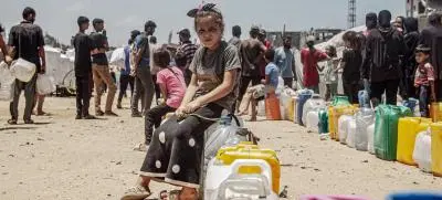 بعجز يتجاوز 70%.. أزمة مياه تخنق غزة