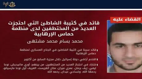 الجيش الإسرائيلي يعلن اغتيال قائد سرية في "حماس" م...