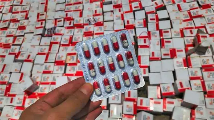 ضبط 400 ألف حبة بريجابالين مخدرة داخل مقطورة غاز ف...