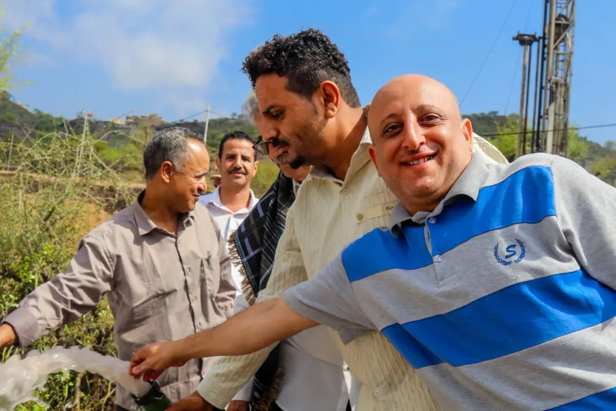 بتوجيهات المحافظ القُبّة.. وكيل أول محافظة الضالع يتفقد مشروع حفر بئر وادي الأسلاف لتغذية مدينة الضالع بالمياه