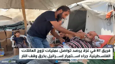 غزة.. تواصل القصف واستمرار النزوح