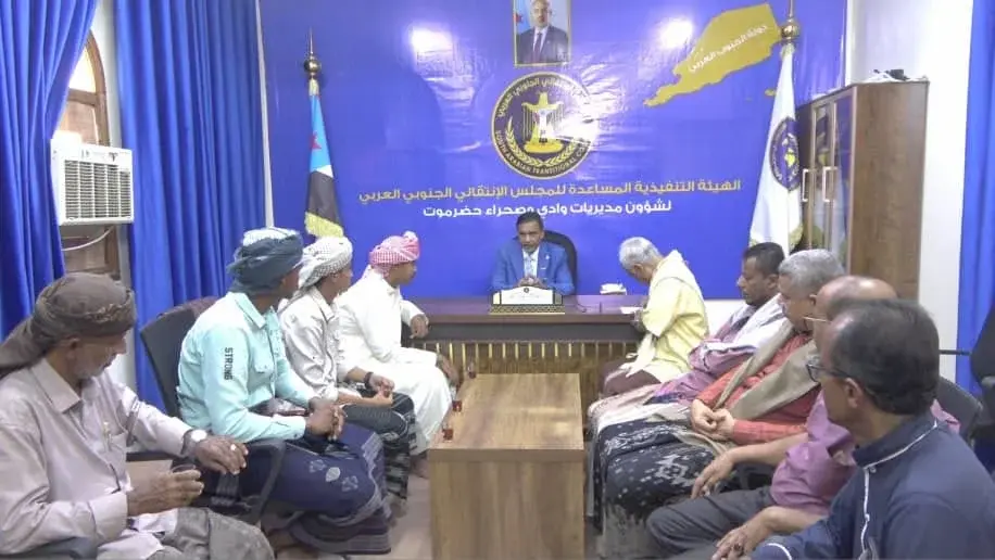 التميمي يلتقي ممثلي الدفعة الـ53 من طلبة الكلية الحربية بالعاصمة عدن