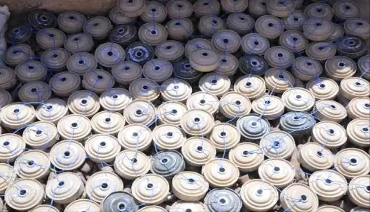 مسام ينزع 7444 لغم حوثي منذ بداية أغسطس