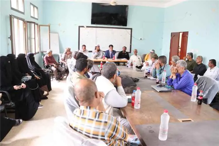 مهيم وبالليل يلتقيان بمديري مدارس جعار لمناقشة أوض...